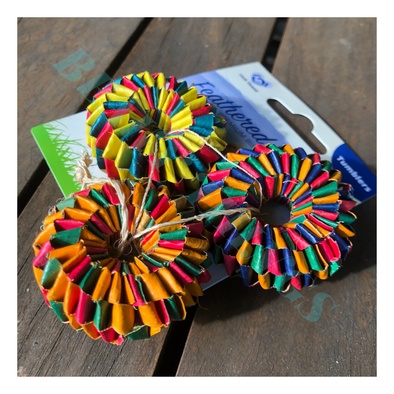 Foot Toy Circle Tumblers Small 3pk