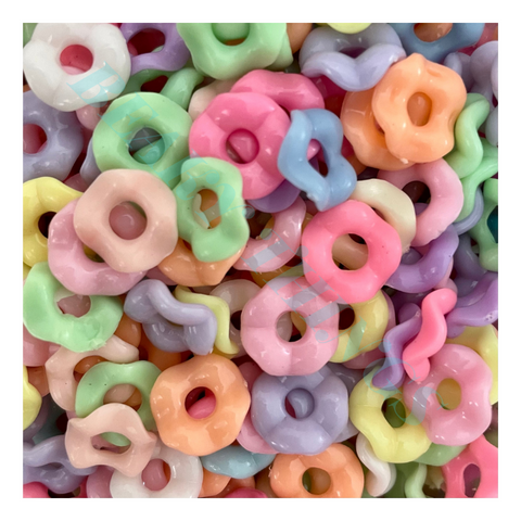 Donut Wave Beads Pastel (100g bag)