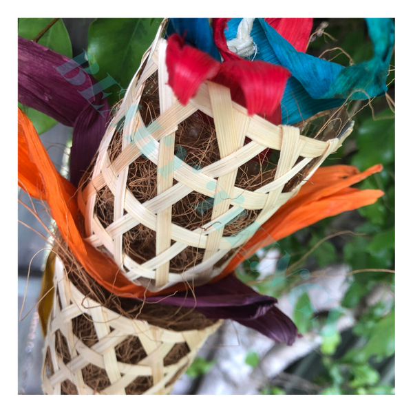 Foraging Triple Bamboo Basket