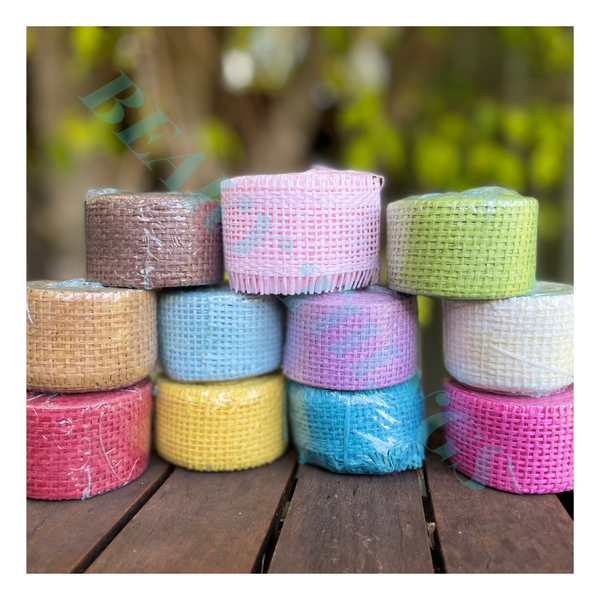 Paper Mesh Ribbon (various colours available)