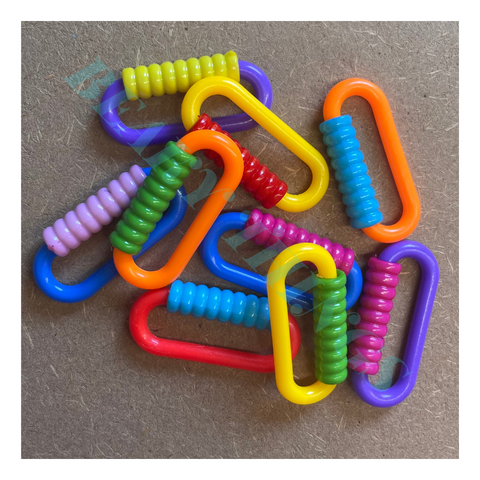 Plastic Bird-Safe Toy Hook (5 pack)